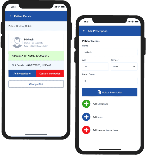 Medrayder Hospital doctor app
