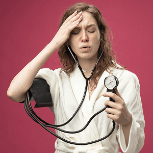 High bp and low bp Measuring